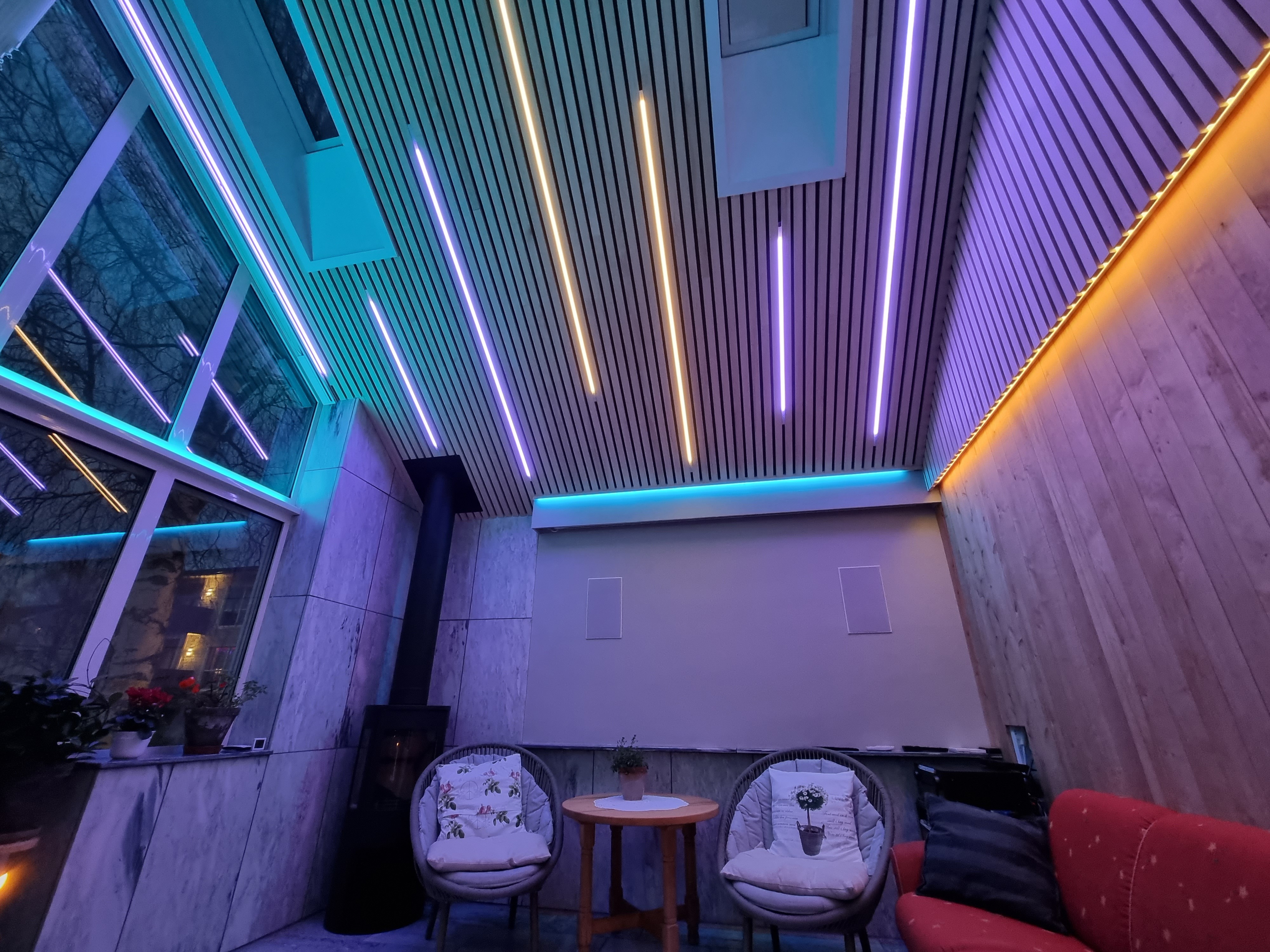 RGBW Vinterhage. Fotografi