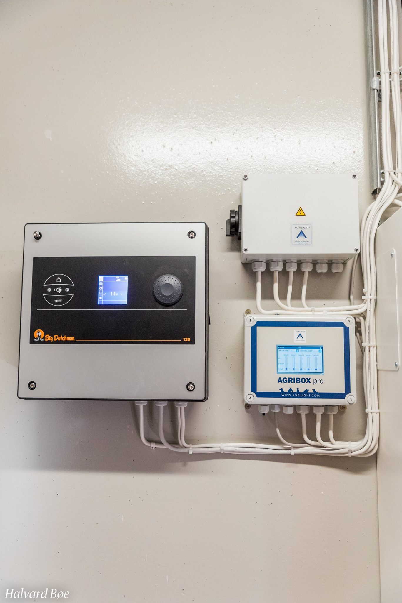 Styring fjos Ombo. Foto