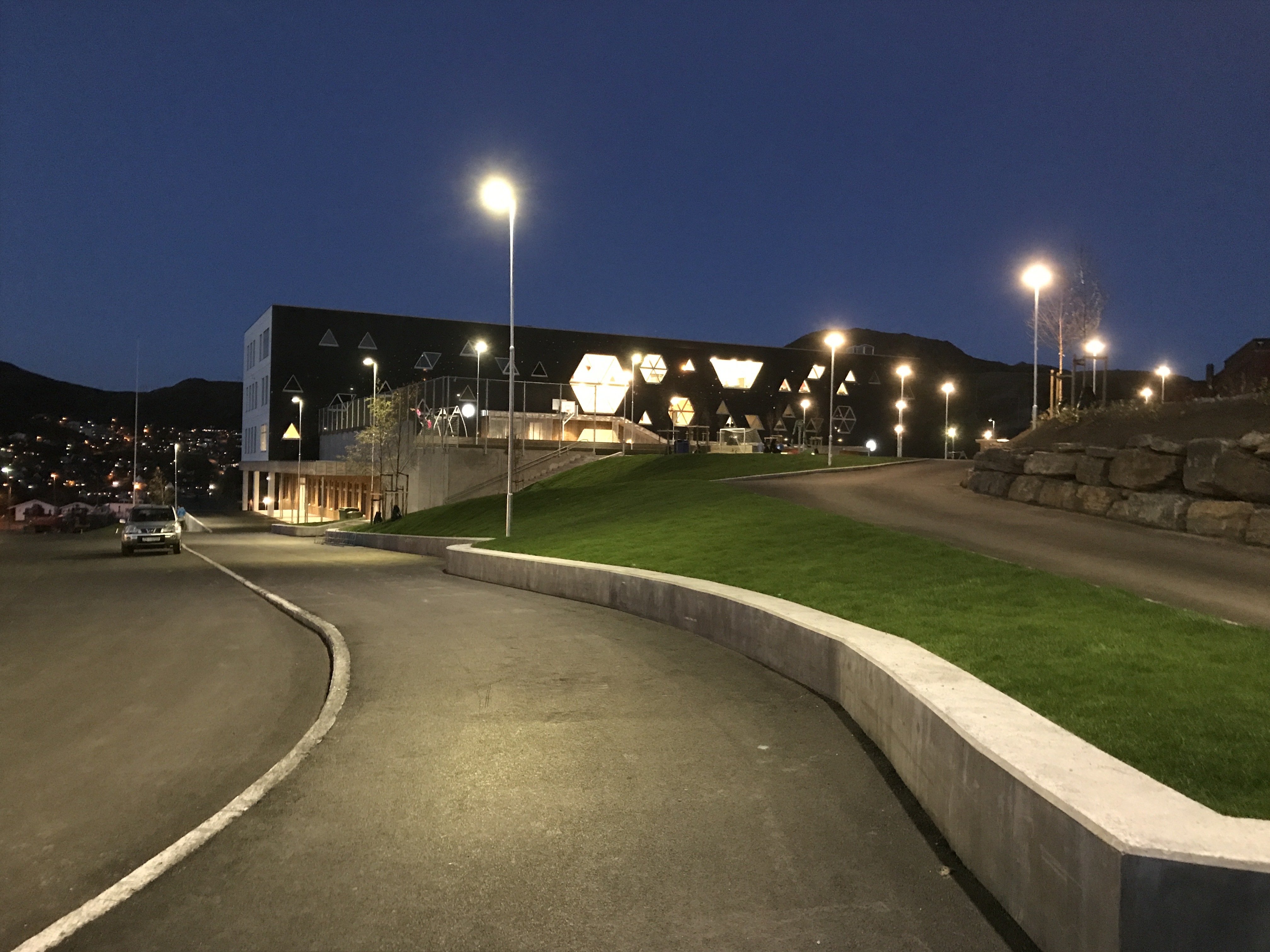 Baksalen Skole 2017 installert av Gagama Elektro i Hammerfest.