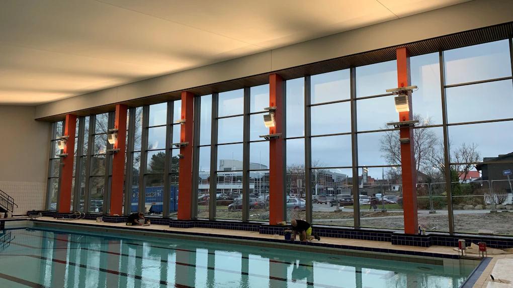 Svømmebasen Giske svømmehall. Foto