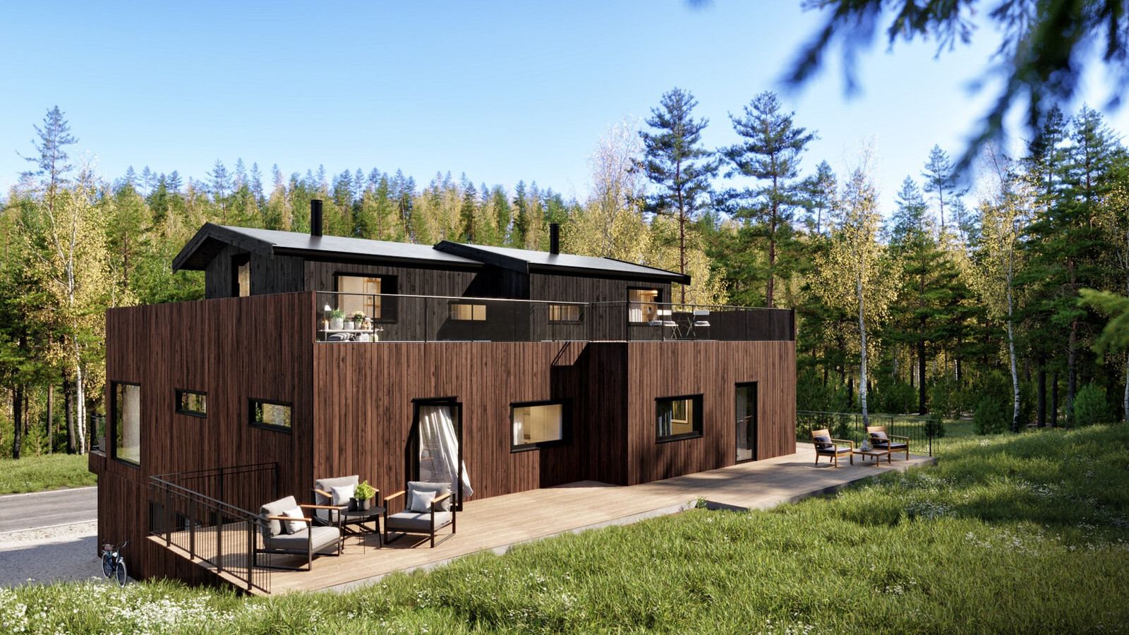 Bilde av Brådalslia bakside