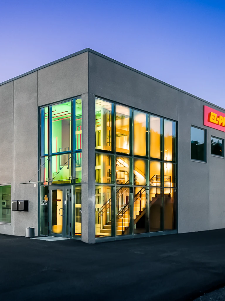 EL-PROFFEN bygget i Lauvåsen, Kristiansand. Foto.