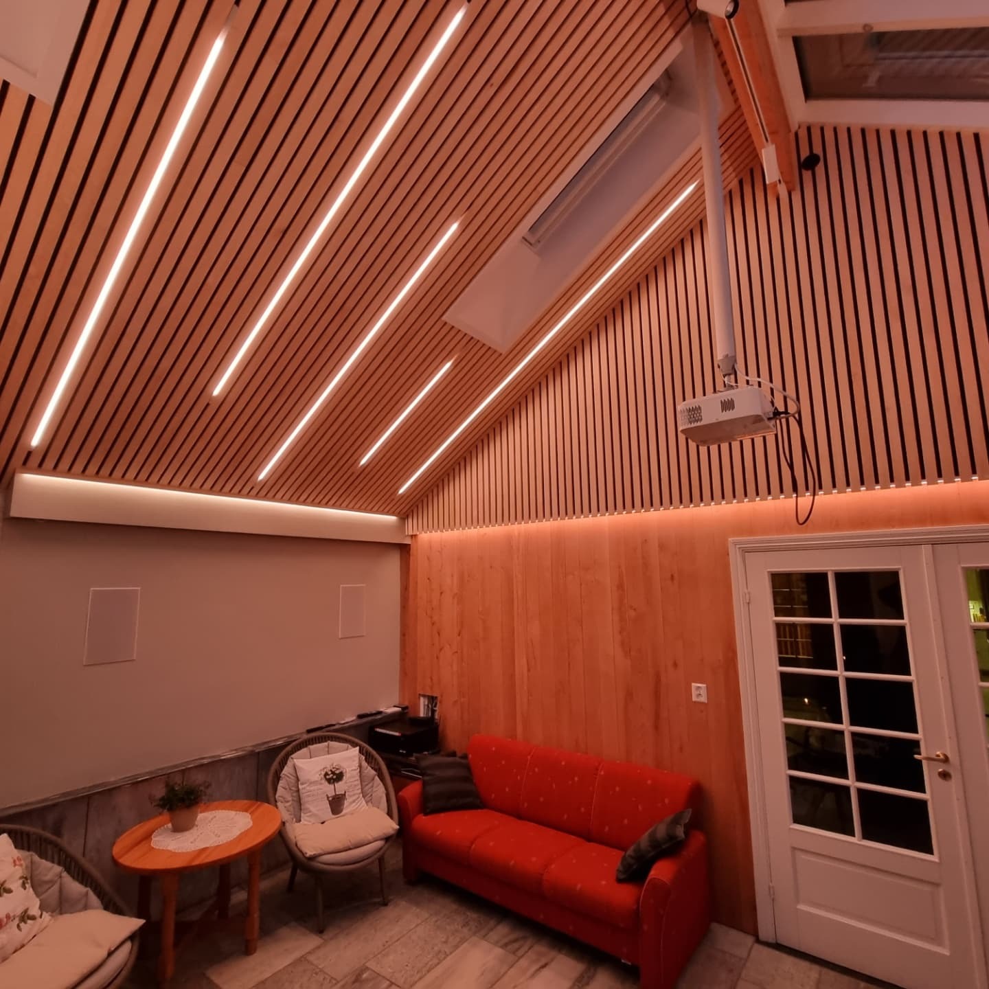 W vinterhage. fotografi