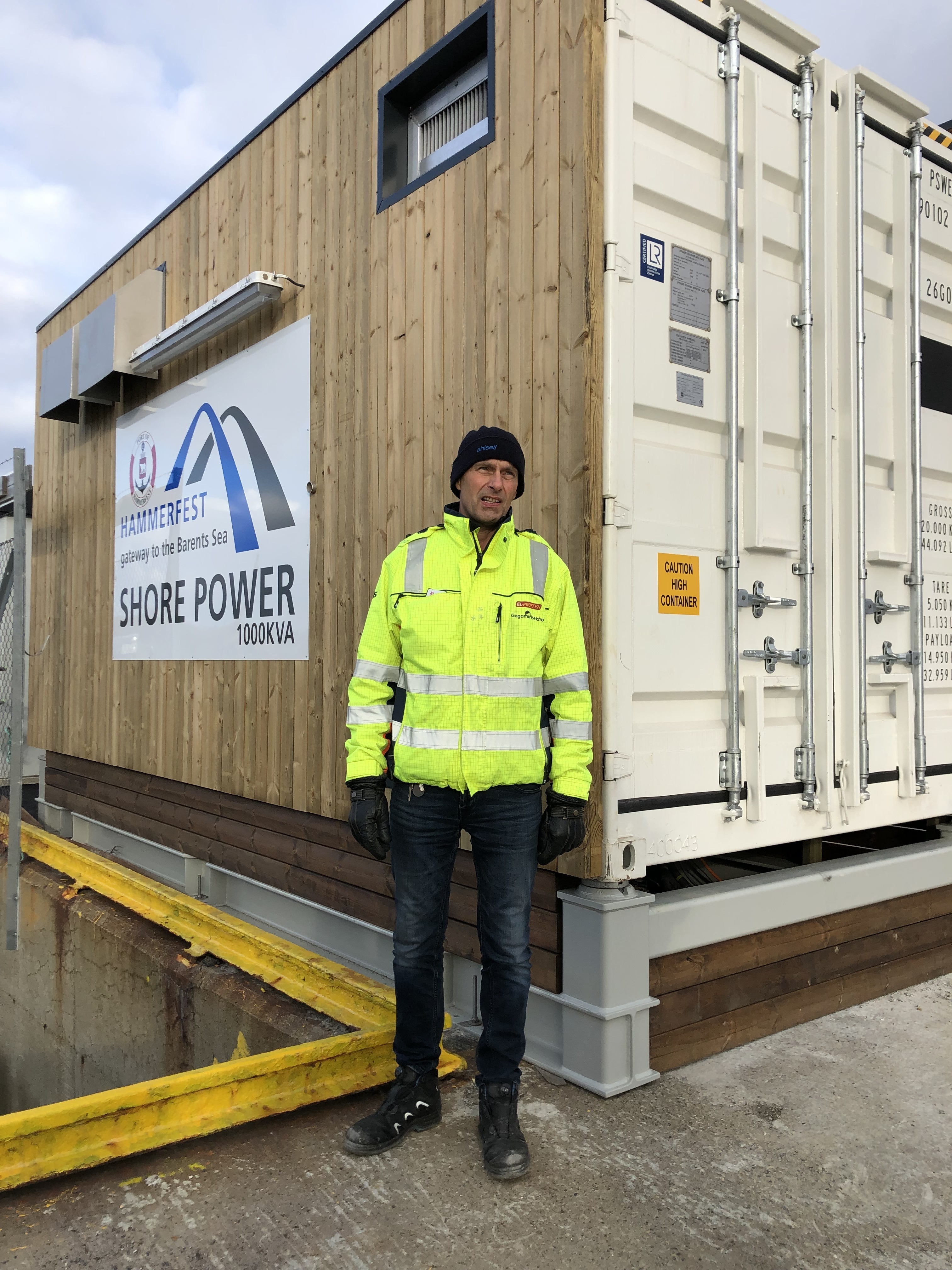 Landstrøm. Harald Johnsen, Gagama Elektro