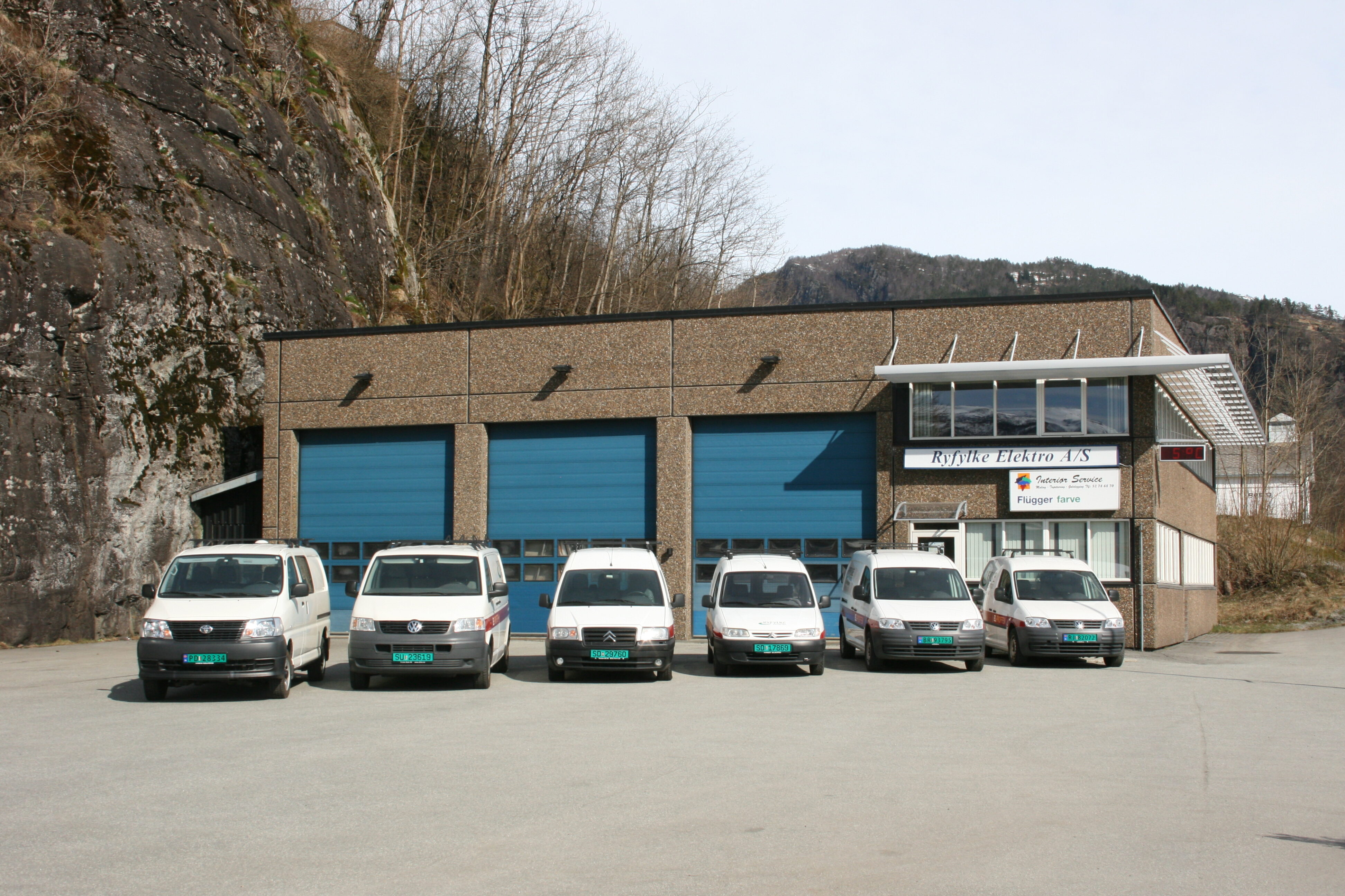 Ryfylke Elektro fasade. Foto.