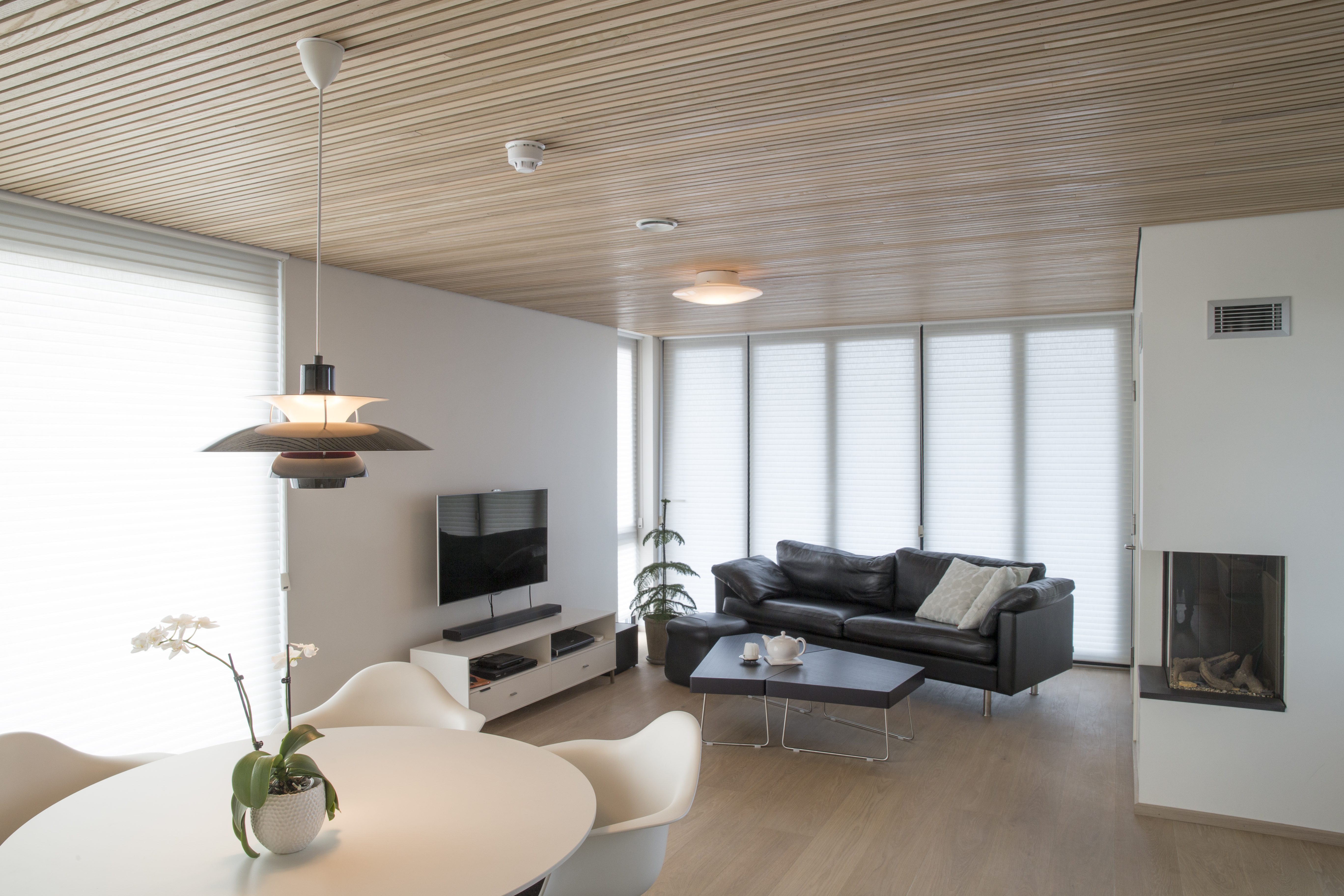 Lavblokk Hetlandsgata, Bryne, lampe stue