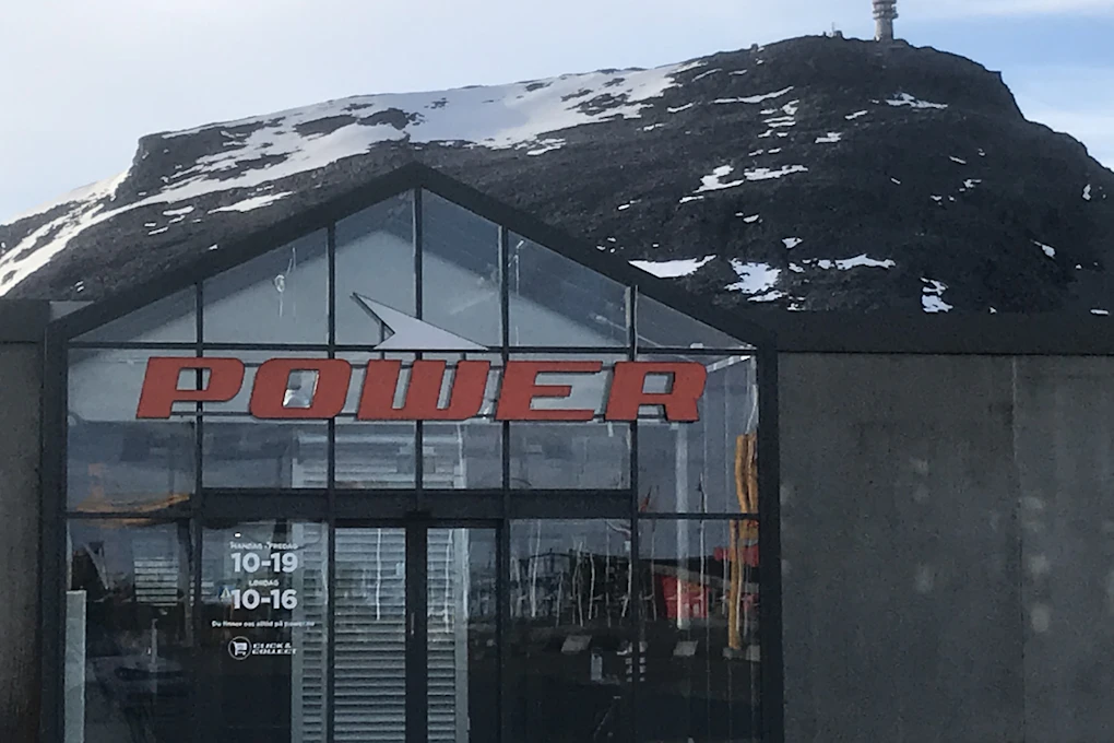 Ny Power butikk i Hammerfest installert av Gagama Elektro