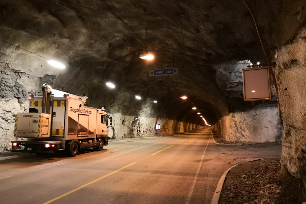 Stallogargotunnellen installert av Gagama Elektro